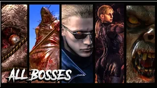 Resident Evil 5 All Bosses with Cutscenes [Improved Quality HD Textures] PC, PS4, XBOX ONE (60ᶠᵖˢ) ✔