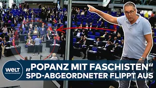 "POPANZ MIT FASCHISTEN" - SPD-Abgeordneten platz der Kragen - Merz außer sich vor Empörung