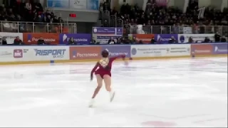 Evgenia Medvedeva Jump Analyzing Russian Cup Final 2019 SP