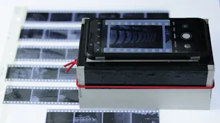 DIY Film scanner for Smartphone [ and FREE Software to use ]