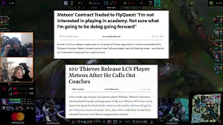 Meteos on how 100 Thieves F**KED him TWICE