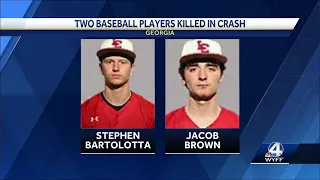 Two Georgia college baseball players killed in crash