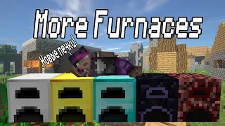 НОВЫЕ ПЕЧКИ В МАЙНКРАФТЕ! Обзор мода More Furnaces [1.12.2] #майнкрафт #обзормодов