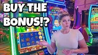This Slot Machine Let's You Buy the Bonus!? 🎩🤑 This is Crazy!