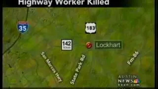 Highway worker killed