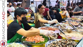 Best STREET FOOD in PATTAYA - The Thepprasit Night Market