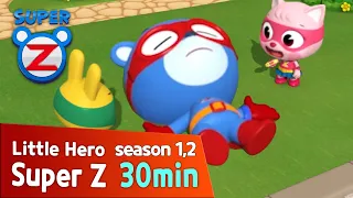 [Super Z 1,2] Little Hero Super Z l 30min Play l Alphabet Game M l