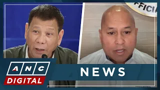 Dela Rosa: Duterte willing to face any charges before Philippine courts | ANC
