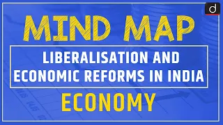 Liberalisation And Economic Reforms in India | MIND MAP | Drishti IAS English