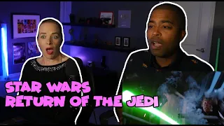 My Wife's First Time Watching Star Wars Return of the Jedi Episode 6 (Jane and JVs REACTION 🔥)