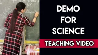 Demo for Science|| Tips for fresher teachers