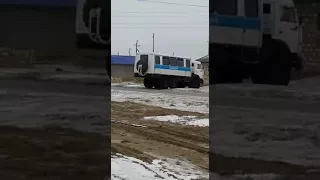 Полиция в селе Жанбай