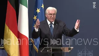 Steinmeier a Mattarella: "Nostra amicizia assicurazione contro nazionalismi"
