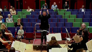 Conductor Marco Luigi Salvo - Excerpts from Schostakovich op. 110 and Brahms 1° Symph. 4° mvt