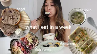 what i eat in a week 🥟🥢 *asian food + realistic*