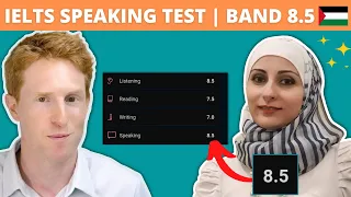 Full Band 8.5 IELTS Mock Speaking + Strategy