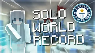 FASTEST Solo Bedwars Games [WORLD RECORD]