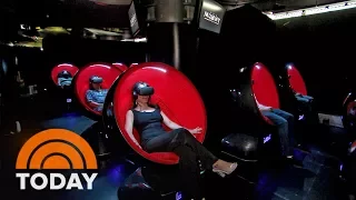 'The Mummy' Zero Gravity Stunt VR Experience Takes Viewers Into The Film | TODAY