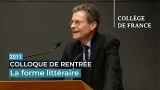 La forme littéraire - Antoine Compagnon