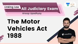 The Motor Vehicles Act 1988 Part 2 | All Judiciary Exams | Anoop Upadhyay | Linking Law