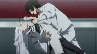 dazai and sigma dancing bungou stray dogs s5 ep 7 #anime #bungoustraydog