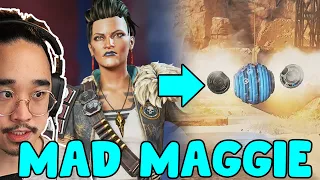 I PLAYED SEASON 12 EARLY! Testing Mad Maggie, Caustic nerf, New Hop Up, and MORE! (Apex Legends)