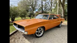 1969 Dodge Charger 383 Big Block For Sale Custom Pearl Orange