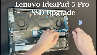 Lenovo IdeaPad 5 Pro SSD Upgrade (Ryzen 7 5800H, 16GB RAM, GTX 1650, 512GB NVME SSD) 4K