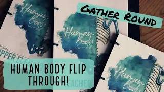 Gather Round Homeschool Human Body Unit Flip Through // Homeschool Curriculum