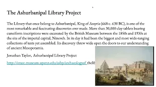 Libraries Under Destruction (Ashurbanipal, Alexandria) (ANCIENT 10)