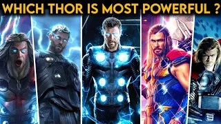 Which One of the Thor Version is Most Powerful in MCU ? | In Hindi | SUPERHERO STUD10S