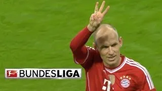 Arjen Robben's Stunning Hat-Trick against Schalke