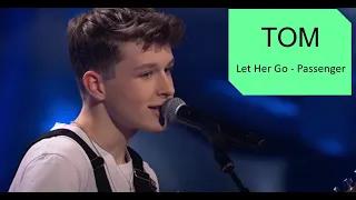 Tom - Let Her Go (Passenger) The Voice Kids 2023 Short Version