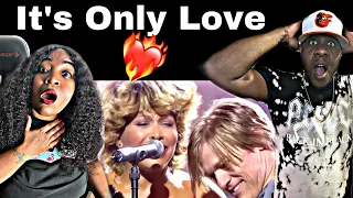 THIS BLEW US AWAY!!!  BRYAN ADAMS & TINA TURNER - IT'S ONLY LOVE (REACTION)