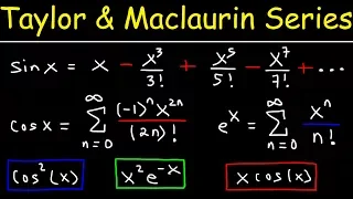 Taylor Series and Maclaurin Series - Calculus 2