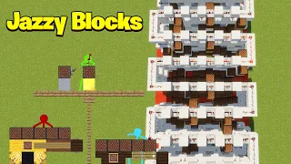 "Jazzy Note Blocks" - Alan Becker & Aaron Grooves Minecraft Note Blocks Song
