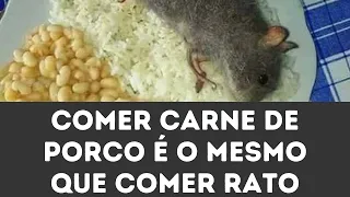 Comer carne de porco é o mesmo que comer rato! - Leandro Quadros - IASD