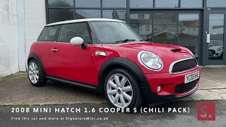 2008 MINI Hatch 1.6 Cooper S (Chili Pack)