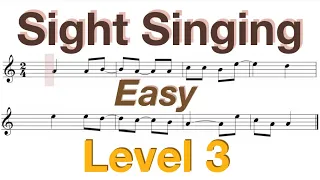Sight Singing Exercise - Level 3