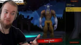 Guzu Reacts to "It's 2005 And You Create A Night Elf Character"