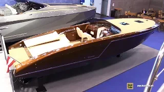 2018 Frauscher 1017 GT Yacht - Walkaround - 2018 Boot Dusseldorf Boat Show