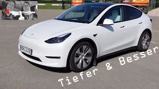 Tesla Model Y 2022 -  Spektakuläre Fahrwerksverbesserung!?