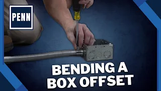 How to Bend a Box Offset in Conduit