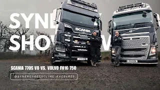 Synergy Showdown: Scania 770s V8 VS. Volvo FH16 750