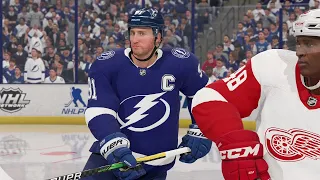Tampa Bay Lightning vs Detroit Red Wings - NHL Today Live 3/4/22 Full Game Highlights - NHL 22 Sim