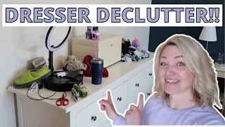 Dressers & Side Tables Declutter - Day 19 Spring Declutter Challenge