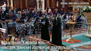 «Да исправится молитва моя». Трио хора движения «Патриаршие добровольцы»