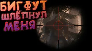 Бигфут шлёпнул меня! -Bigfoot