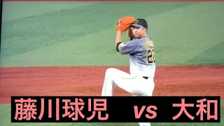 藤川球児vs大和　10月31日　阪神　横浜
