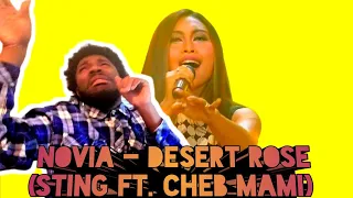 REACTION FOR NOVIA - DESERT ROSE (Sting ft. Cheb Mami) - SPEKTA SHOW TOP 10 - Indonesian Idol 2020